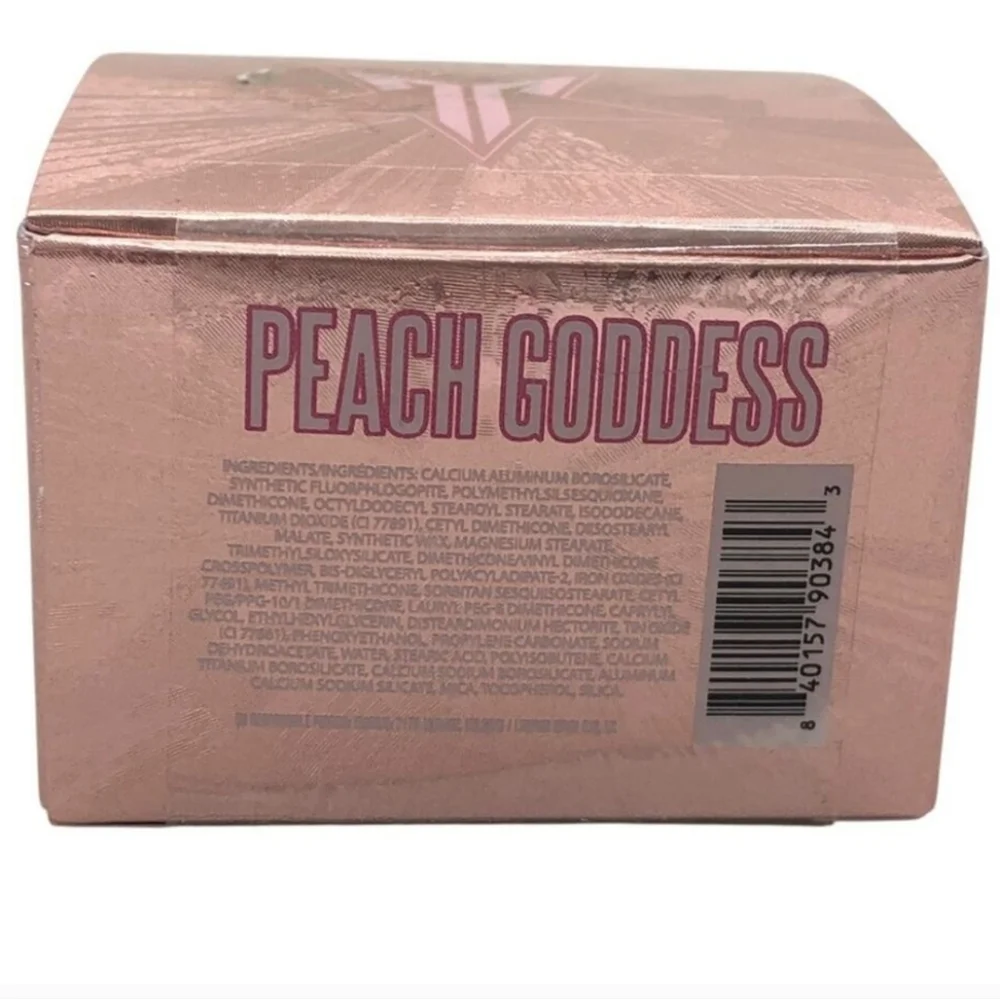 JEFFREE STAR NIB Eye Gloss PEACH GODDESS Peachy Gold Metallic SEALED